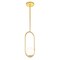 Cwi Lighting Celeste 1 Light Mini Pendant With Medallion Gold Finish 1212P8-1-169 - alternate 4